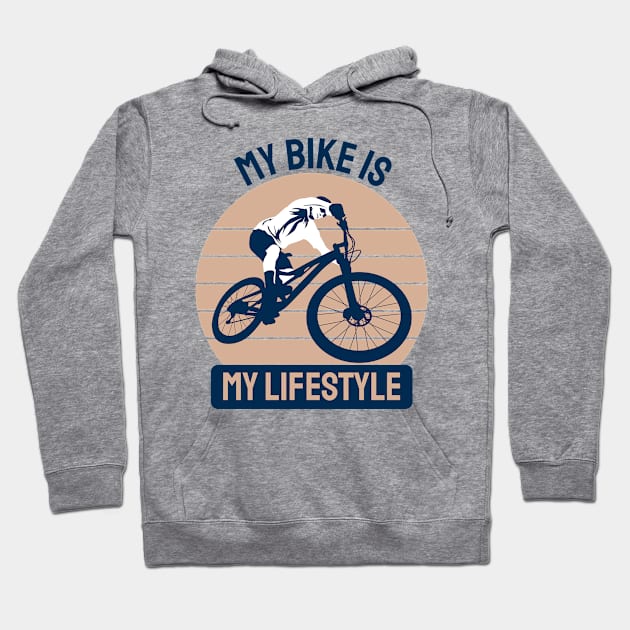 BMX Retro Hoodie by Hashop